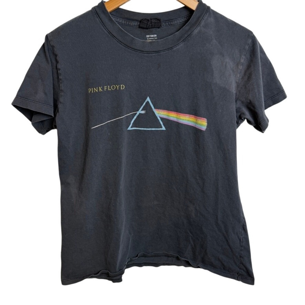 Pink Floyd 1994 Band Tour Tee Graphic M Black Dark Side of the Moon - Imperfect